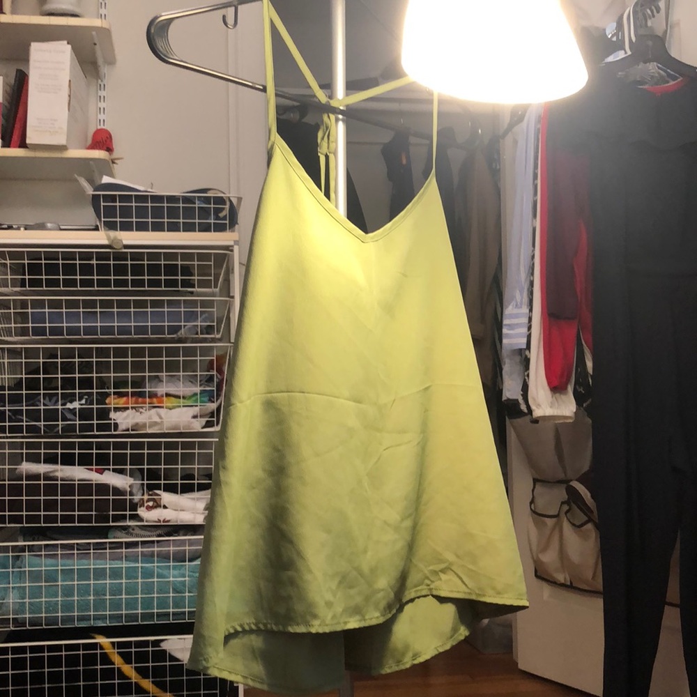 Olive green tank